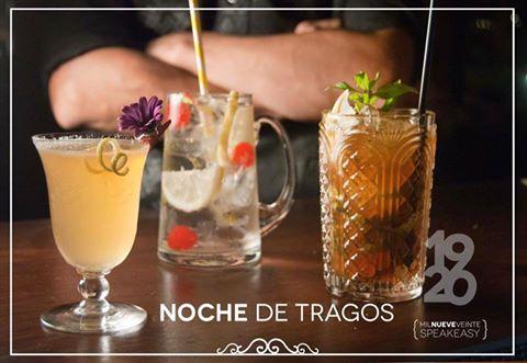 Noche de tragos -De buenos tragos- en ＃1920speakeasy