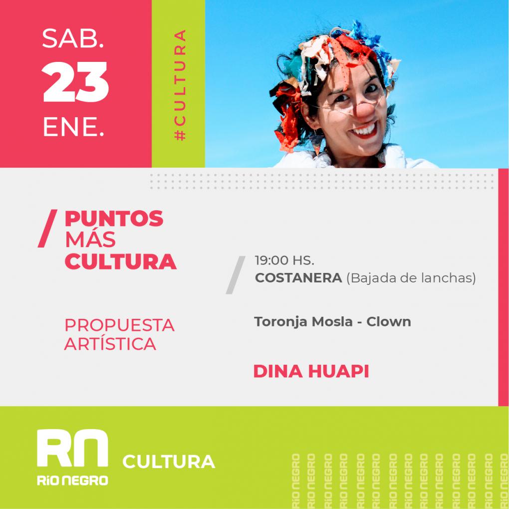 Punto M&aacute;s Cultura - Toronja Mosla - Clown