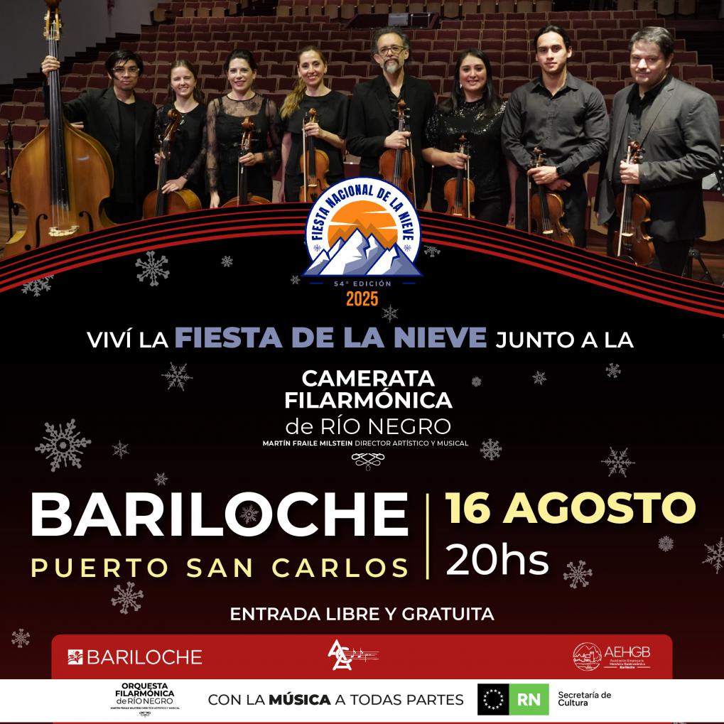  Concierto de la Camerata Filarm&oacute;nica en el marco de la Fiesta de la Nieve