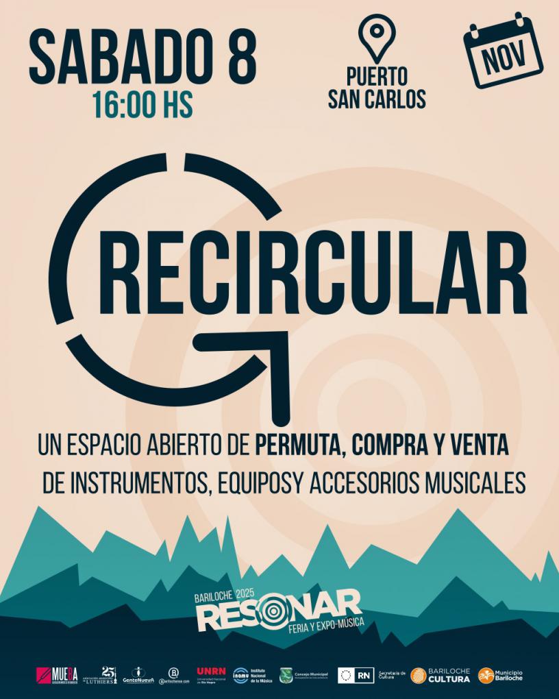 RECIRCULAR, feria y canje de instrumentos musicales