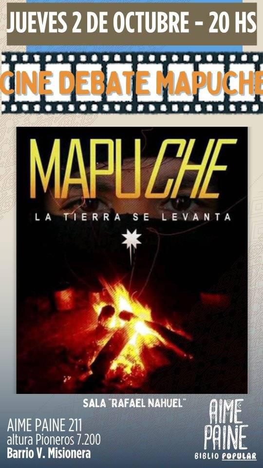  CINE DEBATE MAPUCHE