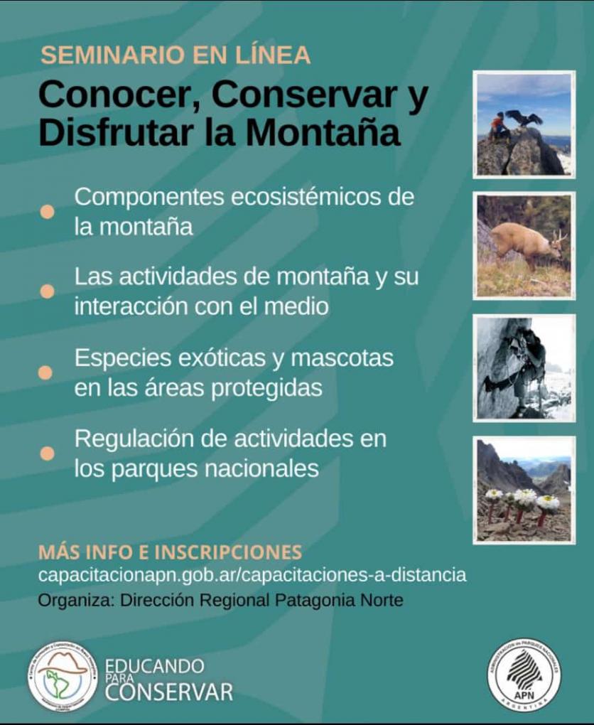 Nueva capacitaci&oacute;n "Conocer, conservar y disfrutar la monta&ntilde;a"