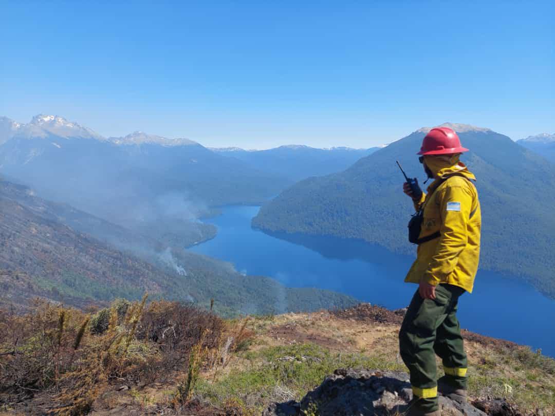 Situaci&oacute;n en el incendio de la seccional Steffen - 19/12