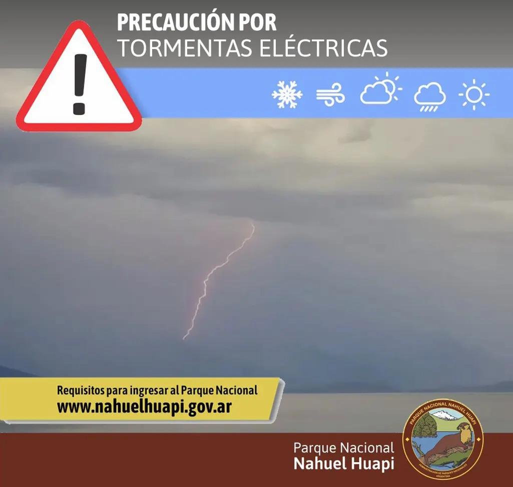 🌩Precauci&oacute;n por alerta de tormenta el&eacute;ctrica