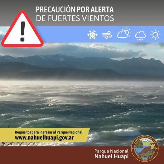 COMUNICADO DE PRENSA ‼ ALERTA POR VIENTOS FUERTES PARA ESTE VIERNES