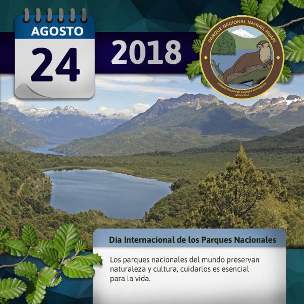24 de agosto: Día internacional de los parques nacionales