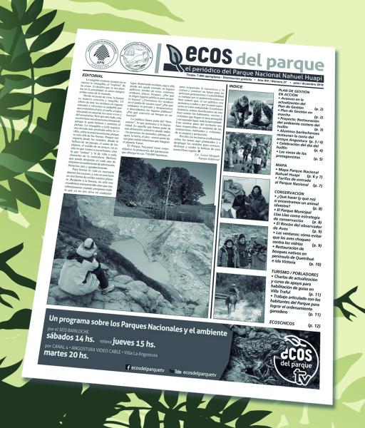 Edición nº 27 del periódico Ecos del Parque