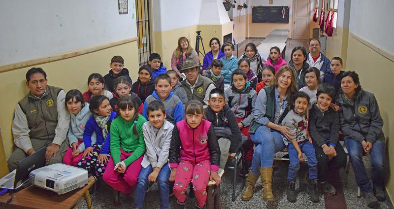 Proyecto Conociendo la fauna del Valle de El Manso Inferior