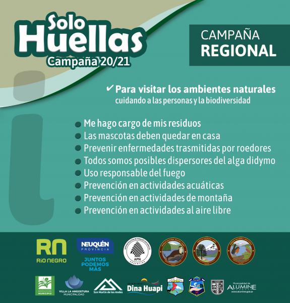 Lanzamiento de la primera campa&ntilde;a regional  Solo Huellas 20/21