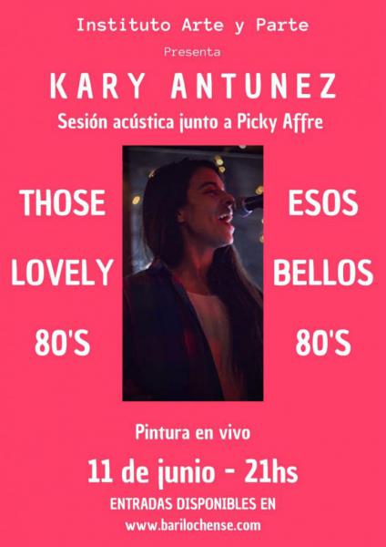  Show en vivo de Karina Antunez Junto a Picky Affre