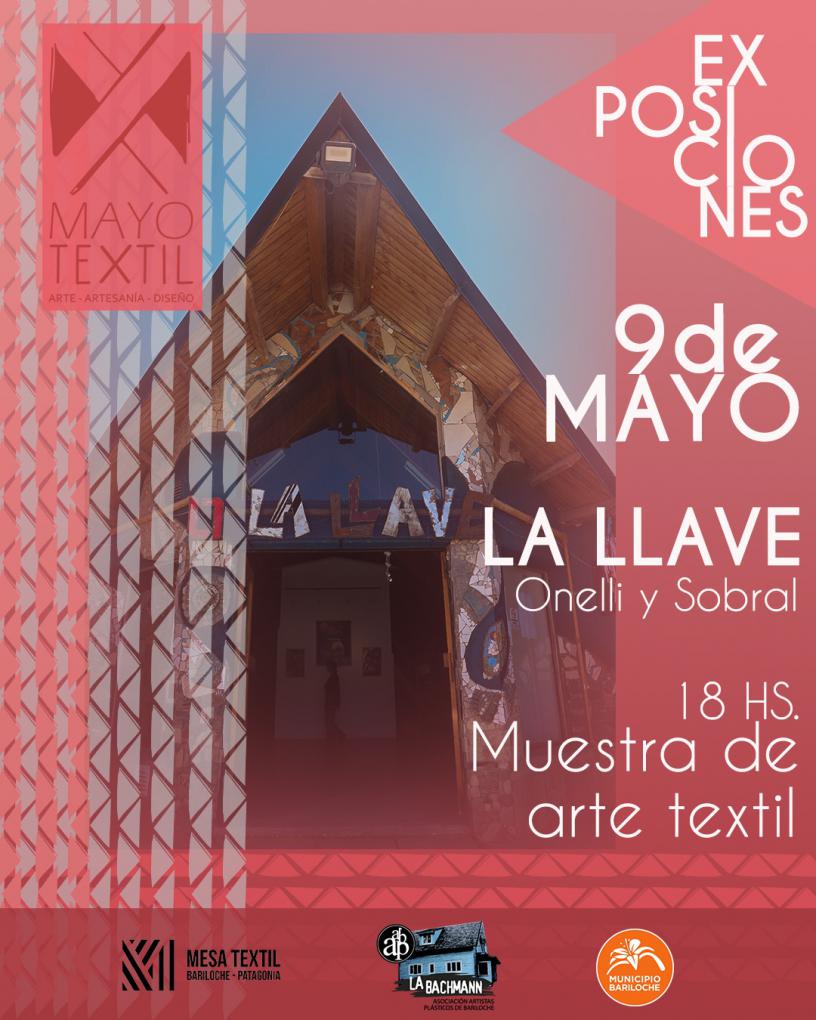 MAYO TEXTIL HILO LATENTE III EN ESC LA LLAVE. inauguraci&oacute;n 09 de Mayo 18 hrs