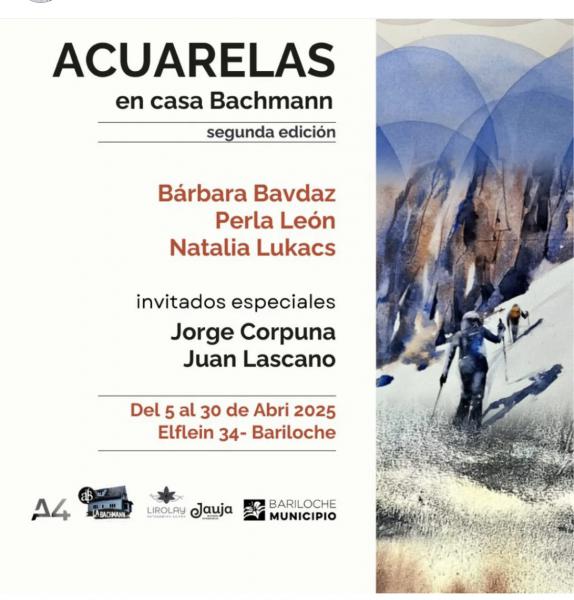 ACUARELAS segunda edici&oacute;n en Casa Bachmann 