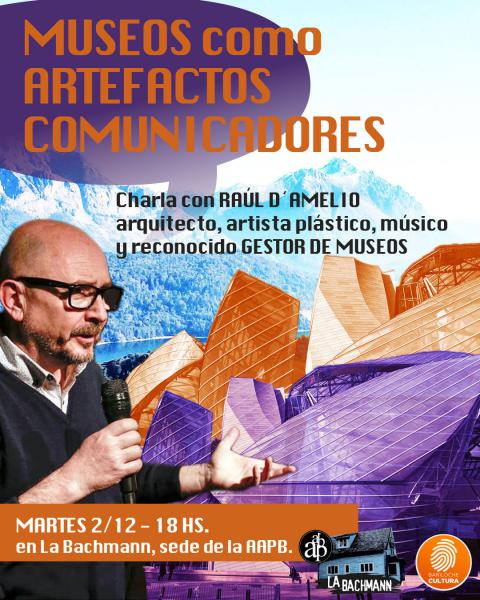 Charla MUSEOS COMO ARTEFACTOS COMUNICADORES 