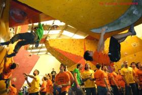 Santiago Garc&iacute;a y Ver&oacute;nica Goncalvez, se impusieron en la 1º fecha del campeonato argentino de escalada! 