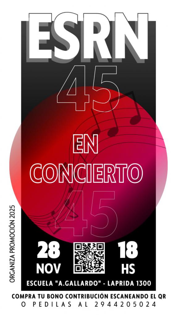 Concierto de primavera E.S.R.N 45