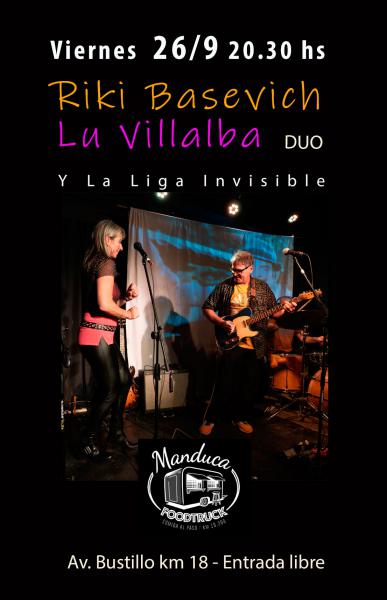 Riki Basevich - Lu Villalba d&uacute;o y La Liga invisible 