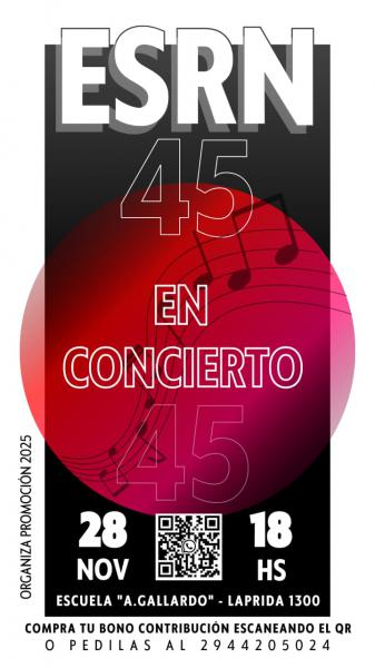 Concierto de primavera E.S.R.N 45