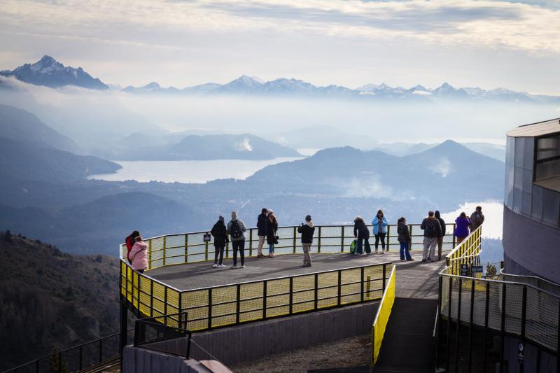 Teleferico Cerro Otto: &iexcl;BUENAS NUEVAS! INAUGURAMOS EL MIRADOR DEL LAGO