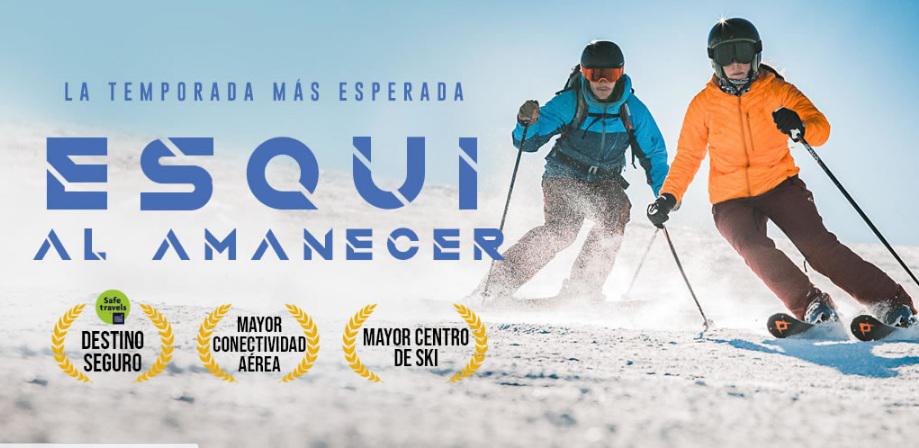 Invierno en Bariloche - Esqui al amanecer