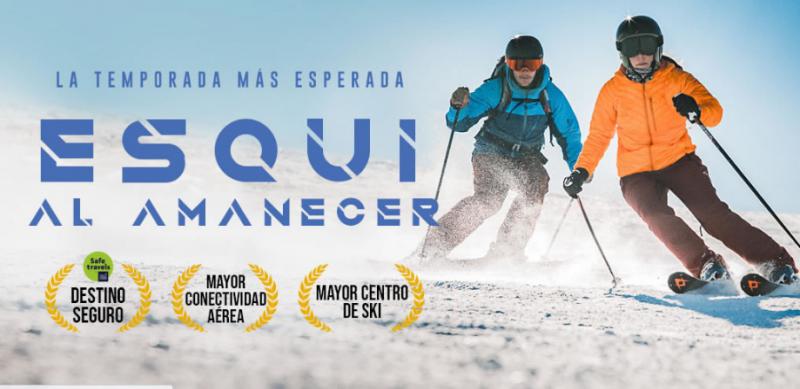 Invierno en Bariloche - Esqui al amanecer
