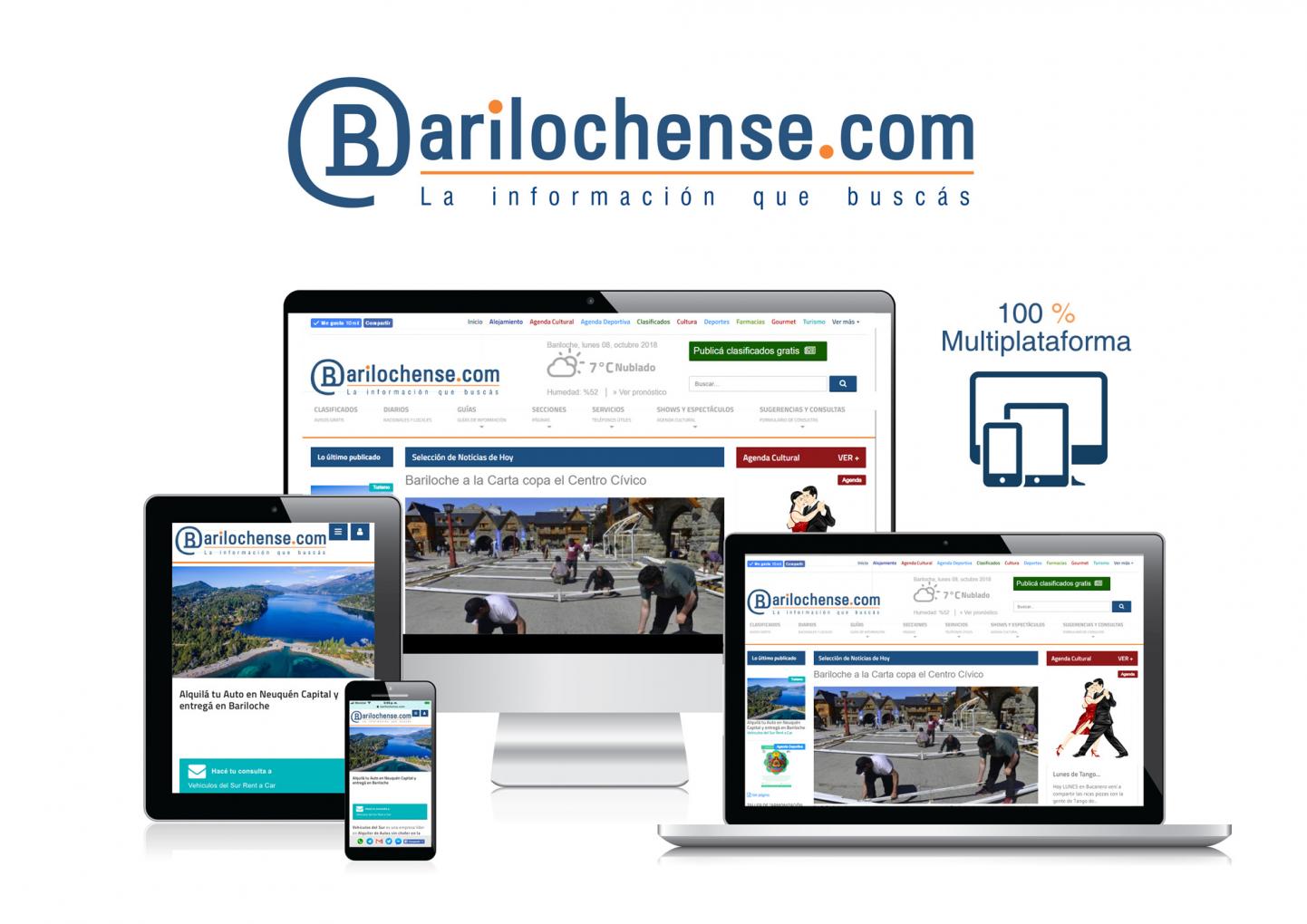 S&eacute; parte del sitio que mas Googlea  en Bariloche