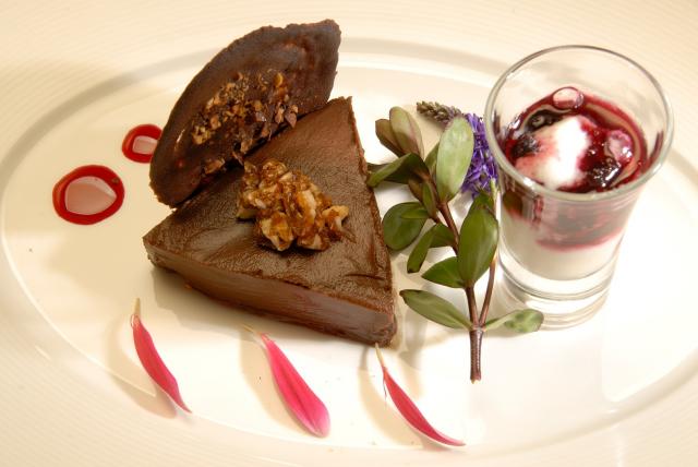 Marquisse de chocolate en Mítico Bistro 