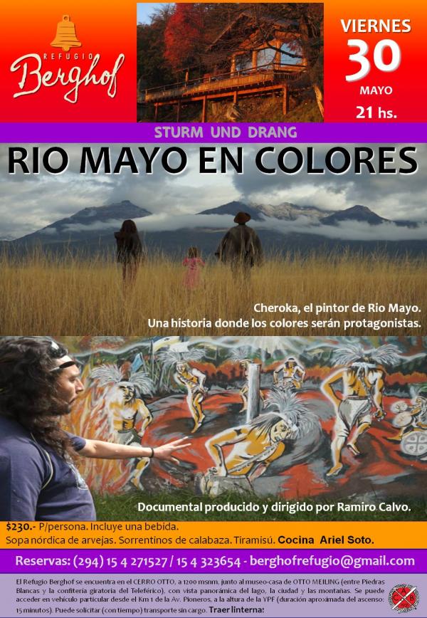  Sturm und Drang Noche de cine. RIO MAYO EN COLORES. 