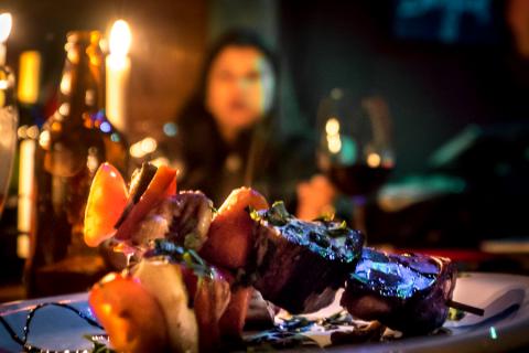MONTAÑA y MÚSICA: San Valentin - Cena a la luz de la velas y Vista Panorámica 