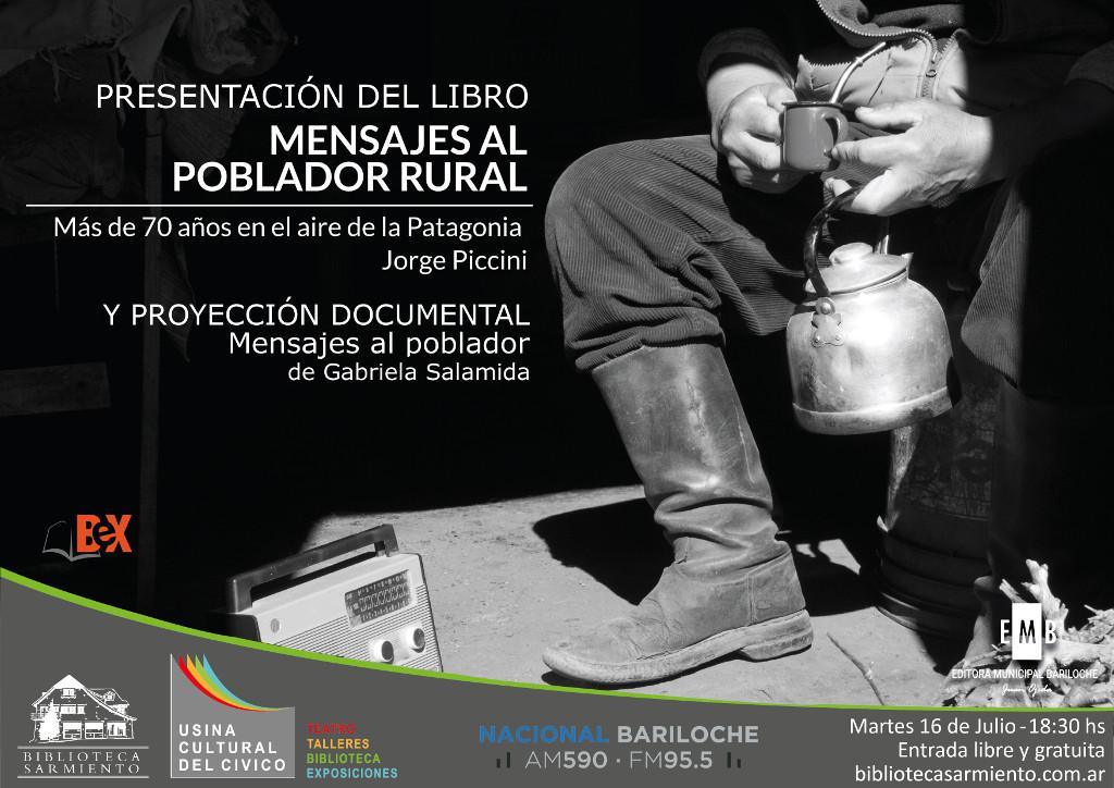 Mensajes al poblador rural: presenta libro de fotograf&iacute;as