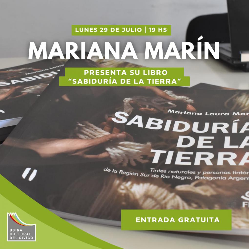 MARIANA MARIN presenta su libro "SABIDURIA DE LA TIERRA"