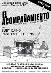 Tetro IVAD reestrena: El Acompañamiento de Carlos Gorostiza