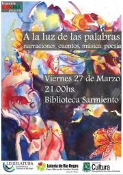 Cantar y Contar ofrecerá su espectáculo A la luz de las palabras.