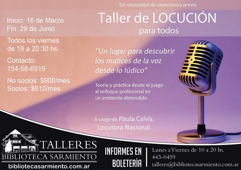 Taller de locución