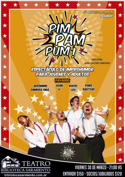 Pim Pam Pum! Espectáculo de improhumor