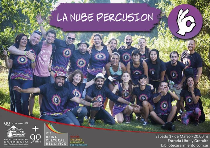 Apertura festejos por el 90° aniversario: La Nube Percusión