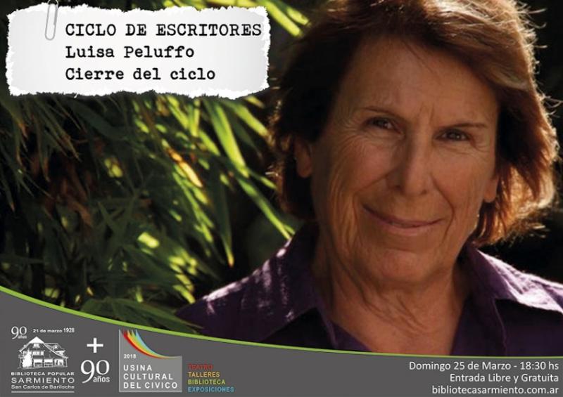 90° Aniversario: Ciclo de escritores con Luisa Peluffo