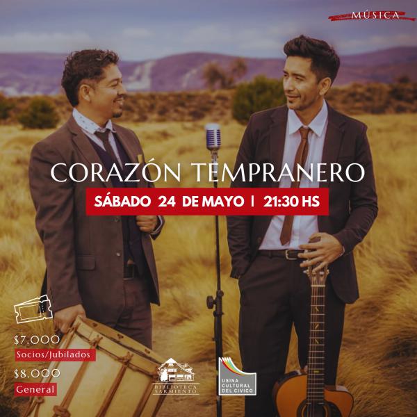 CORAZ&Oacute;N TEMPRANERO