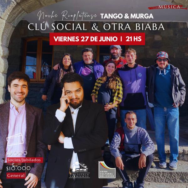 NOCHE RIOPLATENSE: Cl&uacute; Social Murga Canci&oacute;n y La Otra Biaba D&uacute;o