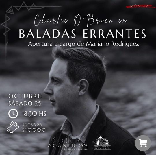 Baladas errantes. Charlie OBrien