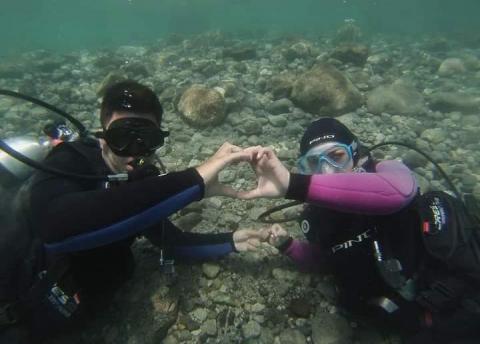 Buceo en Villa La Angostura