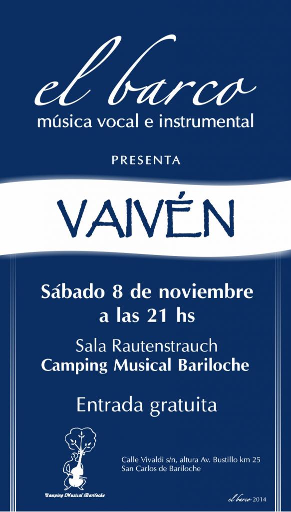 el barco... presenta  VAIV&Eacute;N