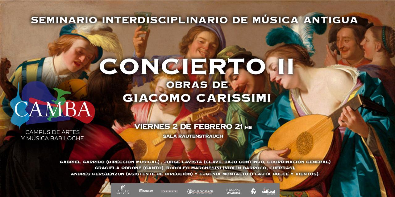 CONCIERTOS del Seminario Interdisciplinario de M&uacute;sica Antigua