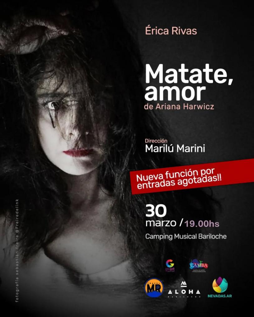 Mat&aacute;te Amor con Erica Rivas (LOCALIDADES AGOTADAS)