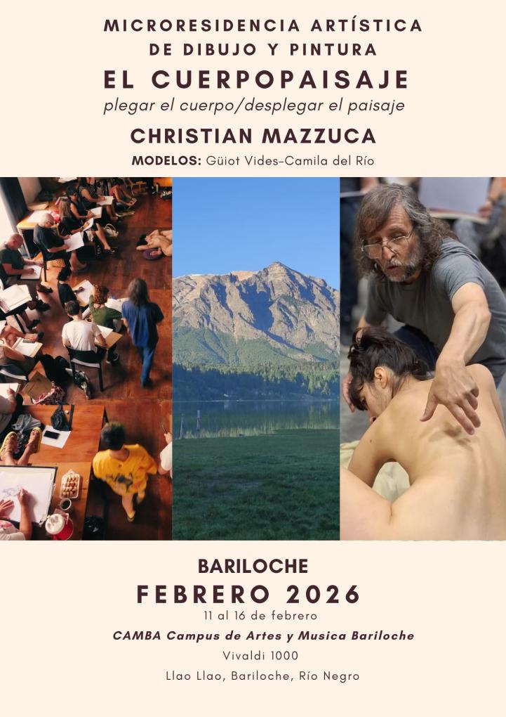 Microresidencia de dibujo y pintura  El CUERPOPAISAJE