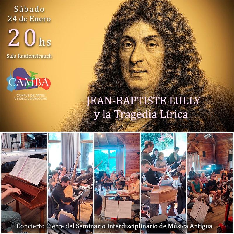 Concierto cierre seminario de m&uacute;sica antigua con obras de J.B. Lully y la tragedia l&iacute;rica 