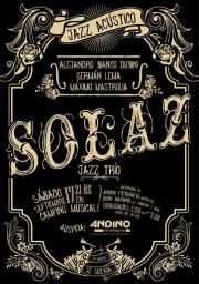 Solaz Tr&iacute;o - Jazz ac&uacute;stico: S&aacute;bado 17 de Septiembre