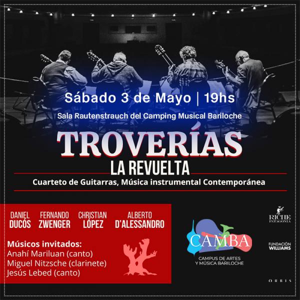 TROVER&Iacute;AS cuarteto de guitarras