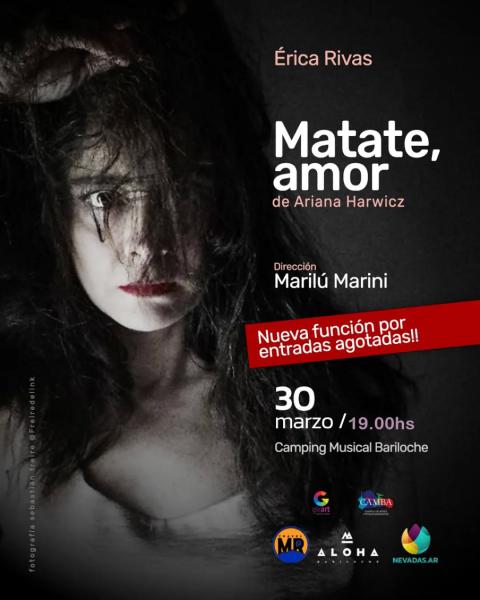 Mat&aacute;te Amor con Erica Rivas (LOCALIDADES AGOTADAS)
