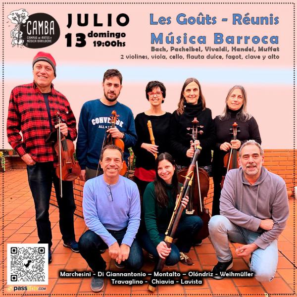 Les Go&ucirc;ts R&eacute;unis  Ensamble de m&uacute;sica barroca