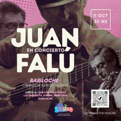 &iexcl;Imperdible! Juan Fal&uacute; en concierto